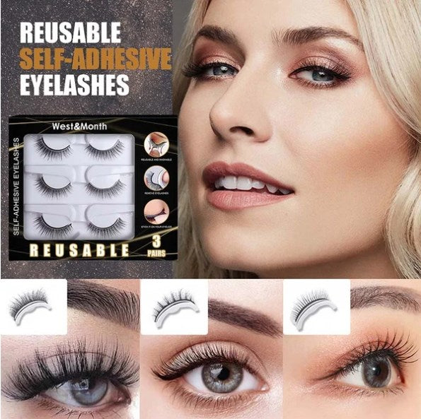 LashMagic™ Reusable Self-Adhesive Eyelashes