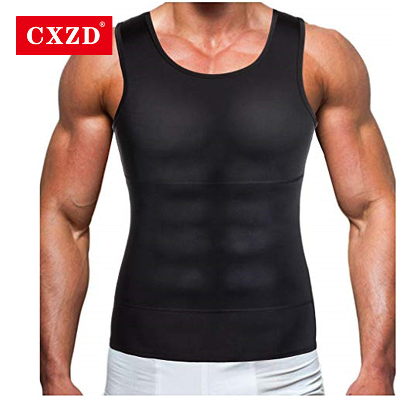 Slimly Men's Shapewear Vest - Goodbye Gut & Man Boobs!